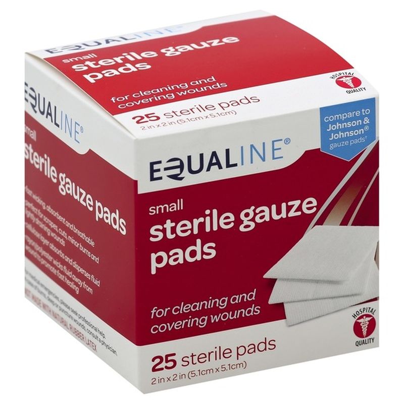 Equaline Small Sterile Gauze Pads (25 ct) from Shoppers - Instacart