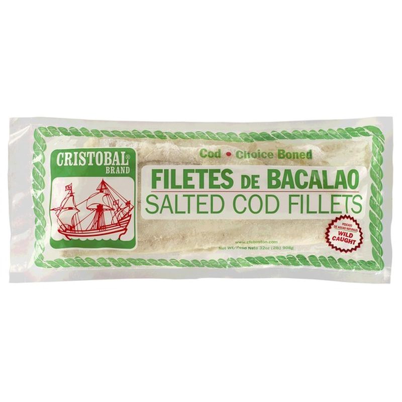 Cristobal Cod, Wild Caught, Salted Fillets (32 oz) from Costco Instacart
