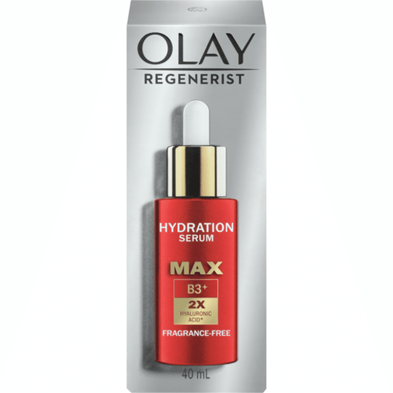 Olay Max Hydration Serum With Hyaluronic Acid (1.3 oz) - Instacart