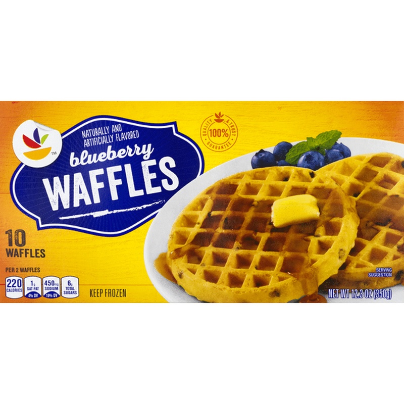 SB Waffles, Blueberry (10 each) - Instacart