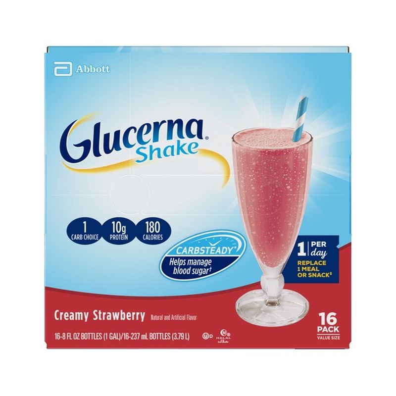 Glucerna Diabetes Nutritional Shake (8 fl oz) from Walmart Instacart