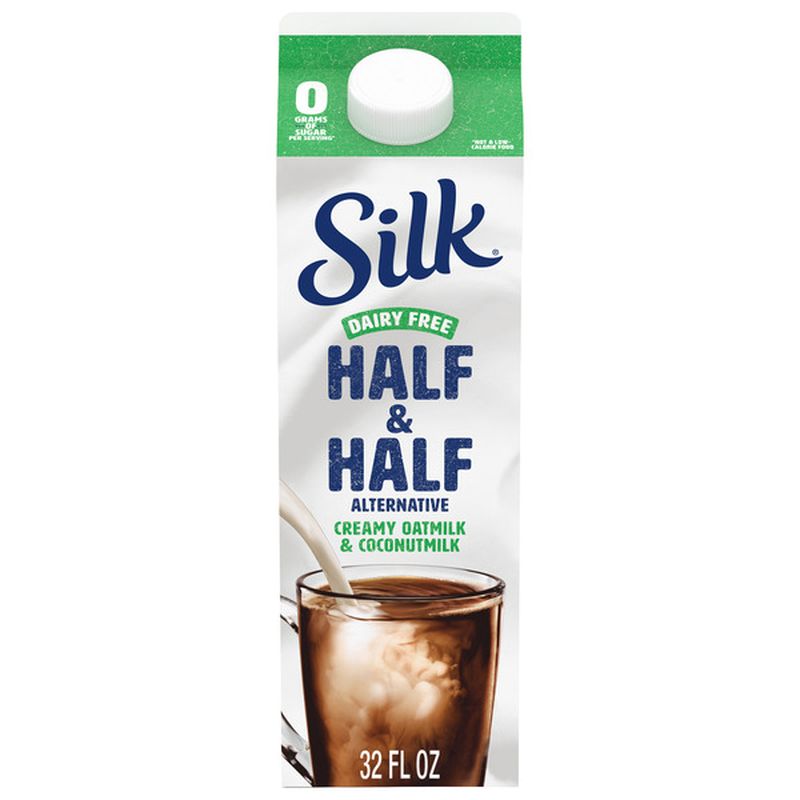 Silk Dairy Free Half Half Alternative 32 Fl Oz Instacart