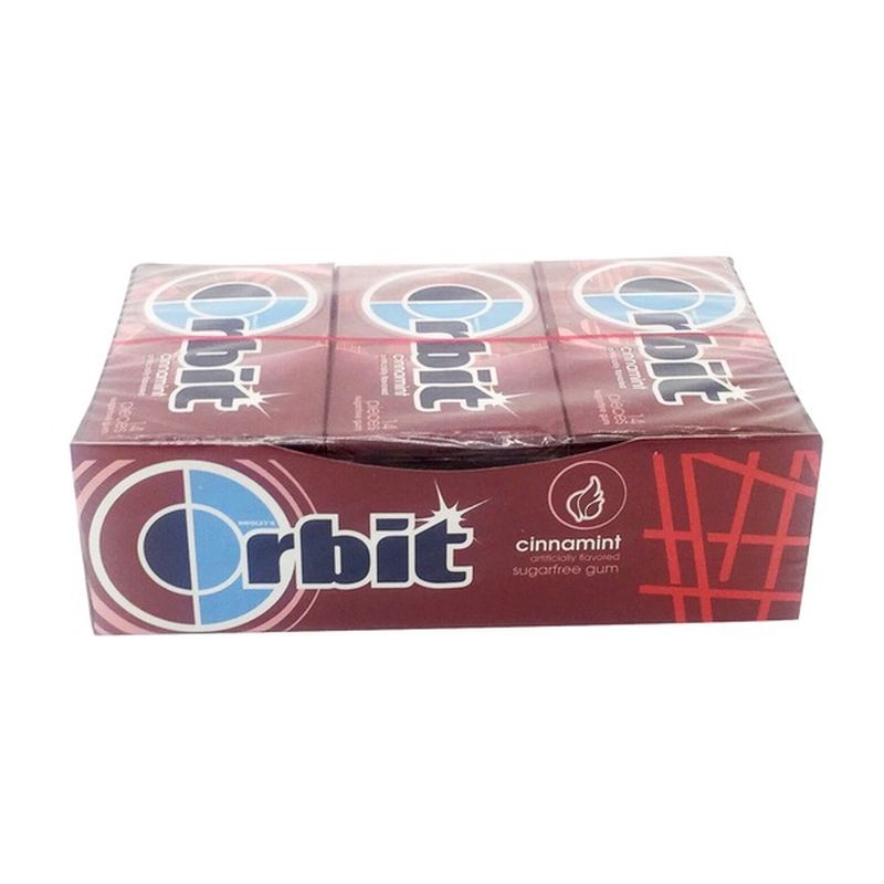 Orbit Gum, Sugarfree, Cinnamon (12 each) Instacart