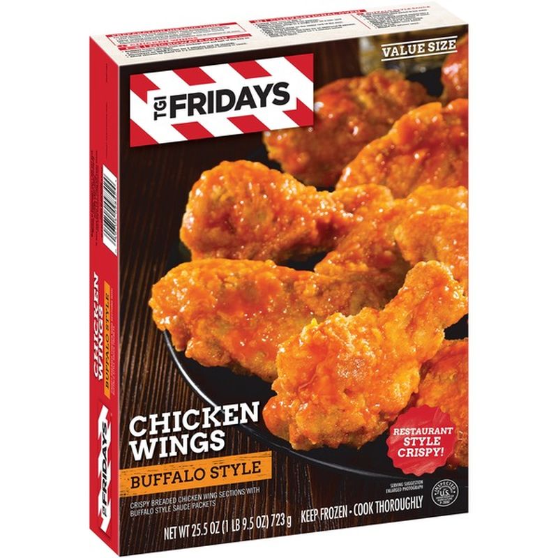 Tgif Crispy Buffalo Style Chicken Wings (25.5 oz) - Instacart