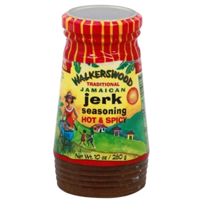 Walkerswood Seasoning, Jerk, Traditional, Hot & Spicy (10 oz) from