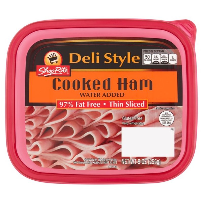 ShopRite Deli Style Cooked Ham (10 oz) Instacart