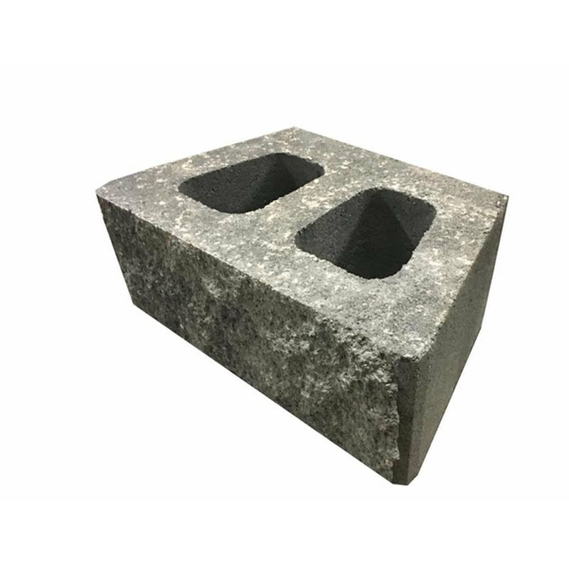 Lowe's Retaining Wall Block Gray & Charcoal 16" x 6" x 10" (each