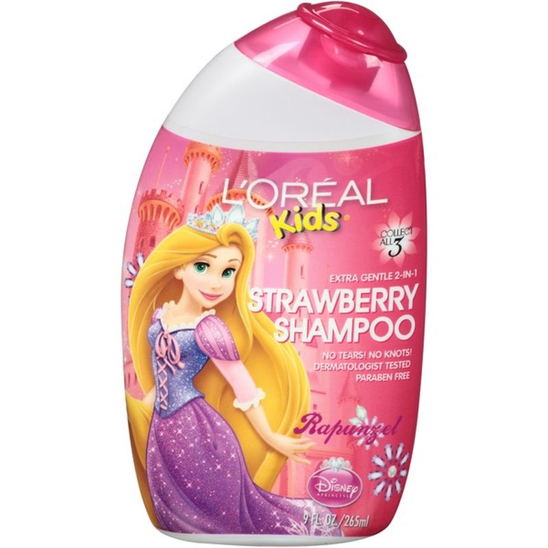 L'oréal Kids Disney Princess Rapunzel Strawberry 2-in-1 Shampoo (9 fl ...