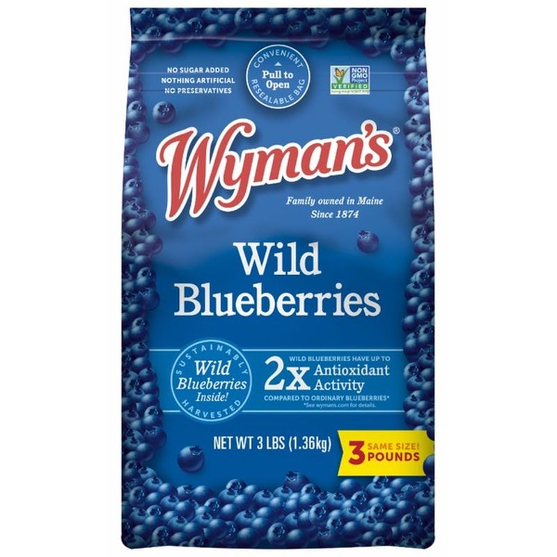 Wyman's Wild Blueberries (3 lb) from Kroger Instacart
