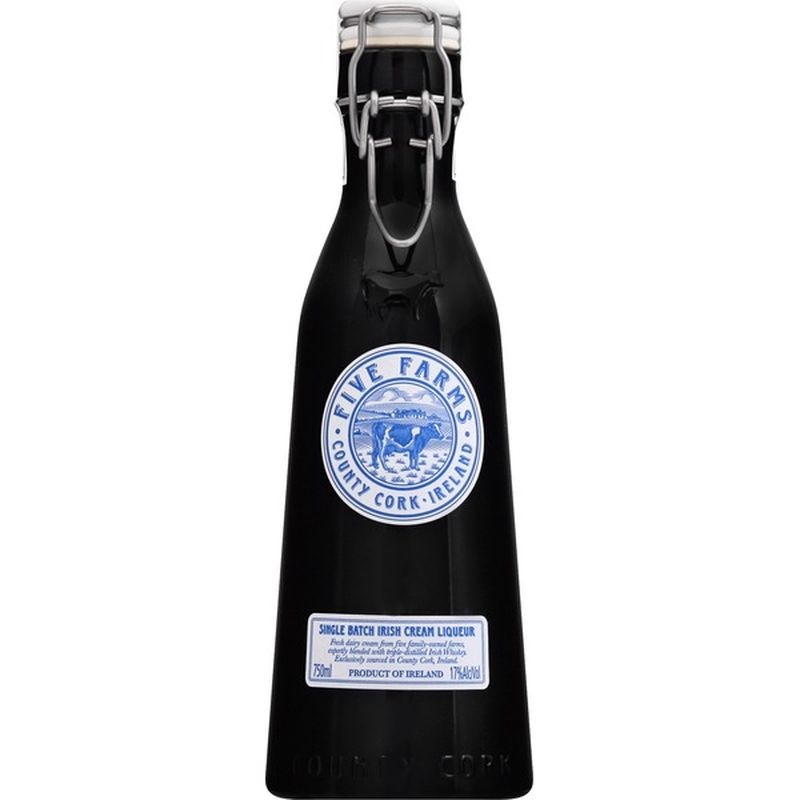 Five Farms Irish Cream Liqueur, Single Batch (750 ml) - Instacart