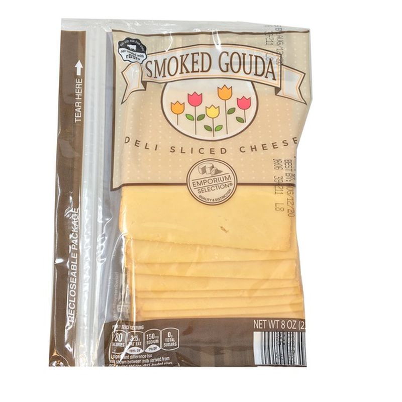 Emporium Selection Deli Sliced Smoked Gouda