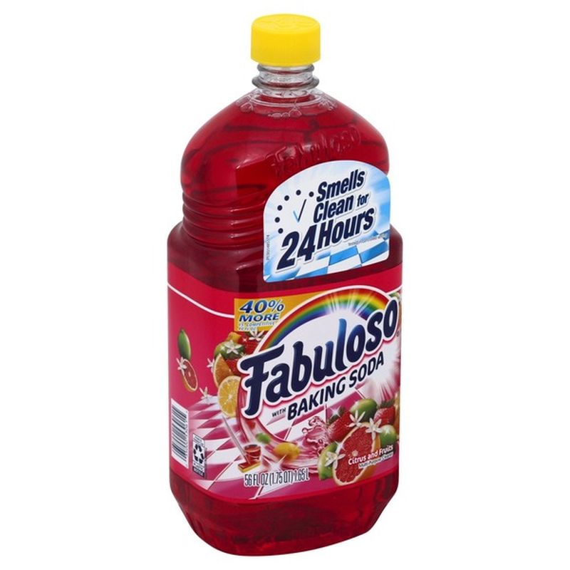 Fabuloso Cleaner, MultiPurpose, Citrus and Fruits (56 fl oz) Instacart