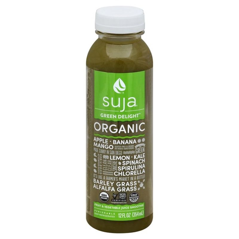 Suja Green Delight Organic Fruit & Vegetable Juice Smoothie (12 fl oz
