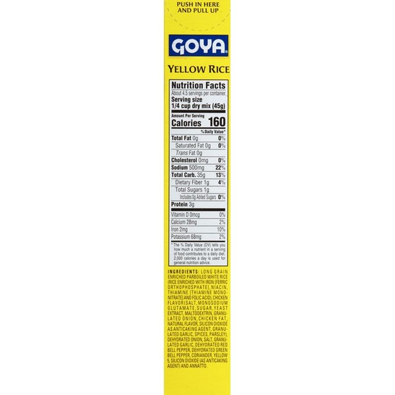Goya Spanish Style Yellow Rice (7 oz) - Instacart