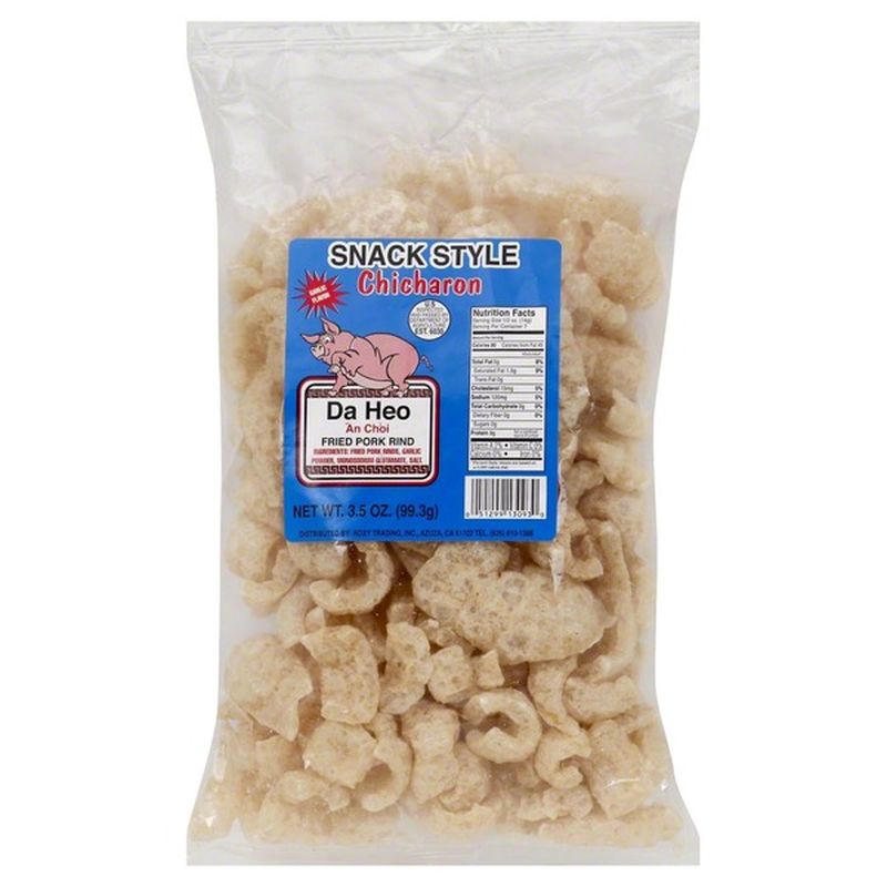 Roxy Fried Pork Rinds, Garlic, Snack Style, Bag (3.5 oz) Instacart