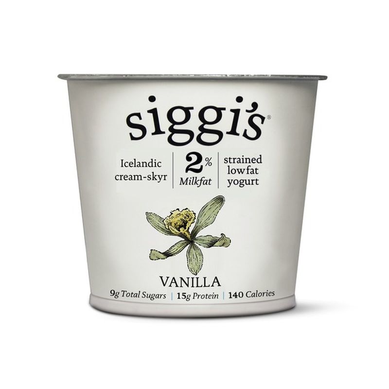 Siggi's Yogurt, Strained Low-Fat, Icelandic Style Cream-Skyr, Plain (5. ...