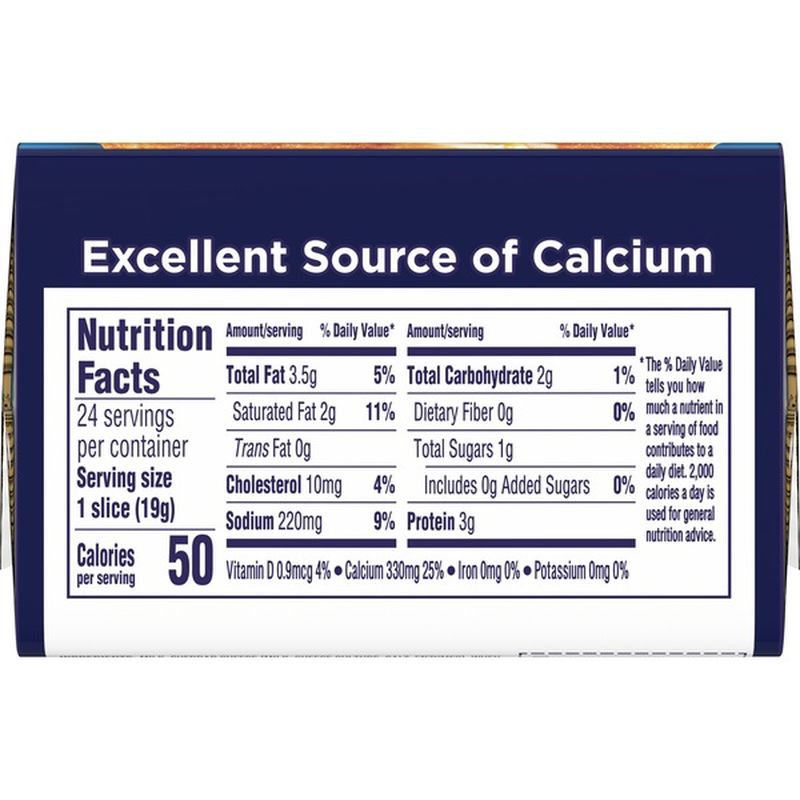 Kraft Singles American Cheese Slices (24 ct) from ALDI Instacart