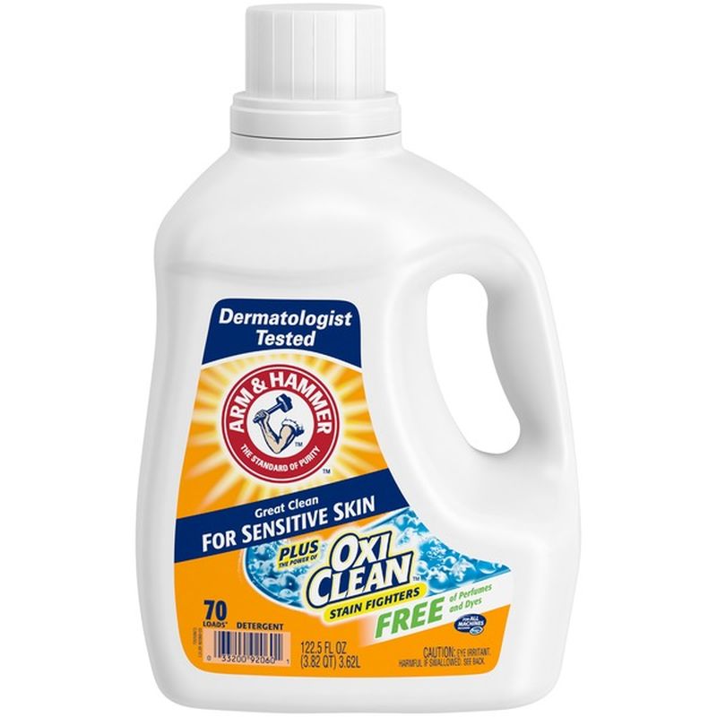 Arm & Hammer Plus OxiClean Stain Fighters Sensitive Skin Laundry