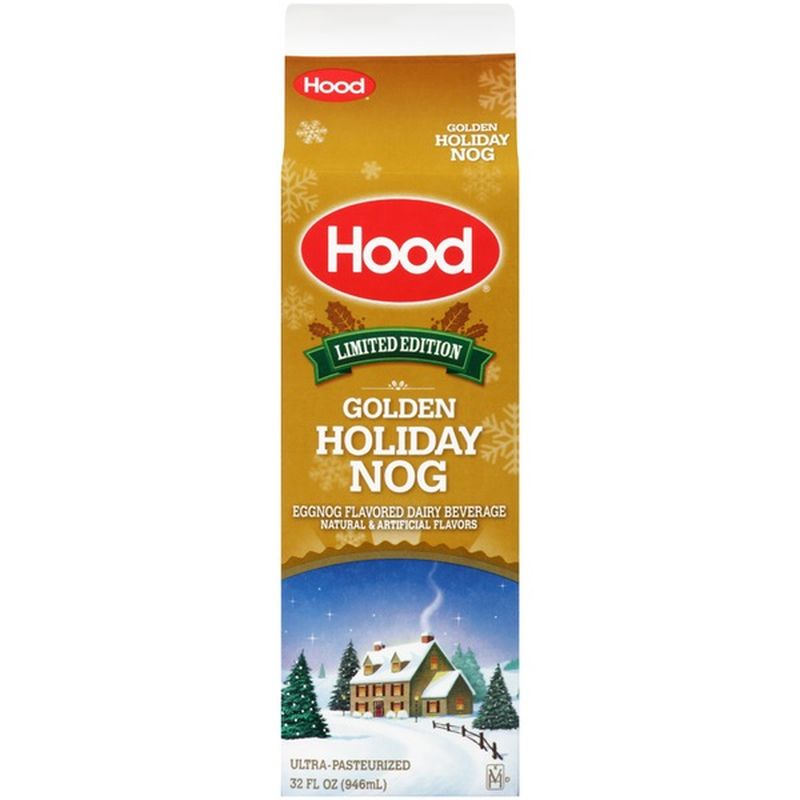 Hood Limited Edition Golden Holiday Nog (32 oz) Instacart