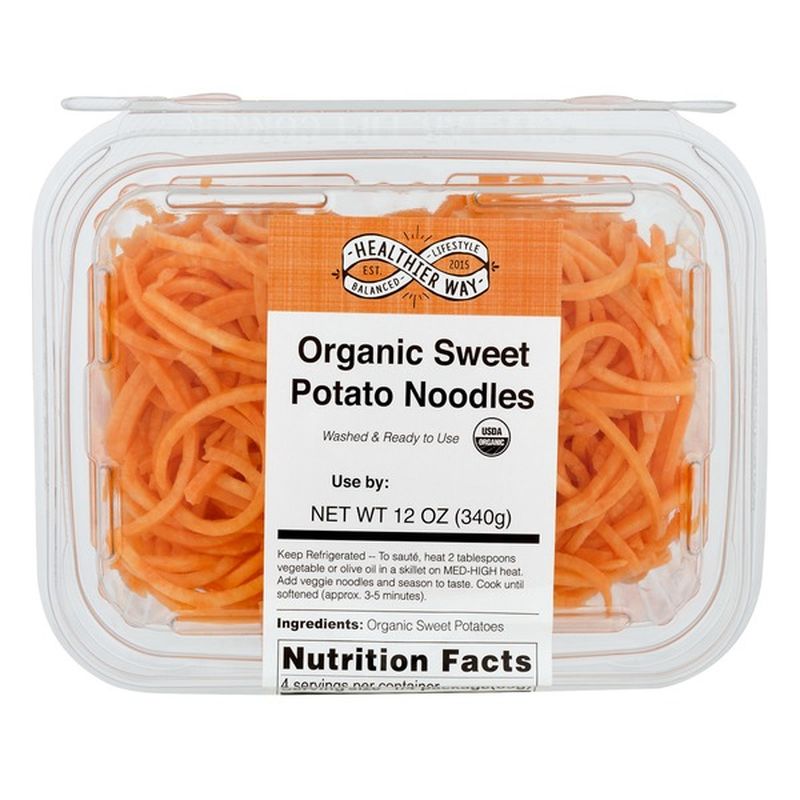 Healthier Way Healthier Organic Sweet Potato Noodles (12 oz) Instacart