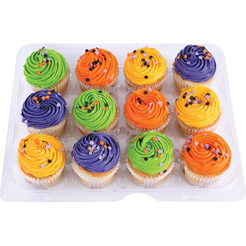 12 Ct Mini Cupcakes White
