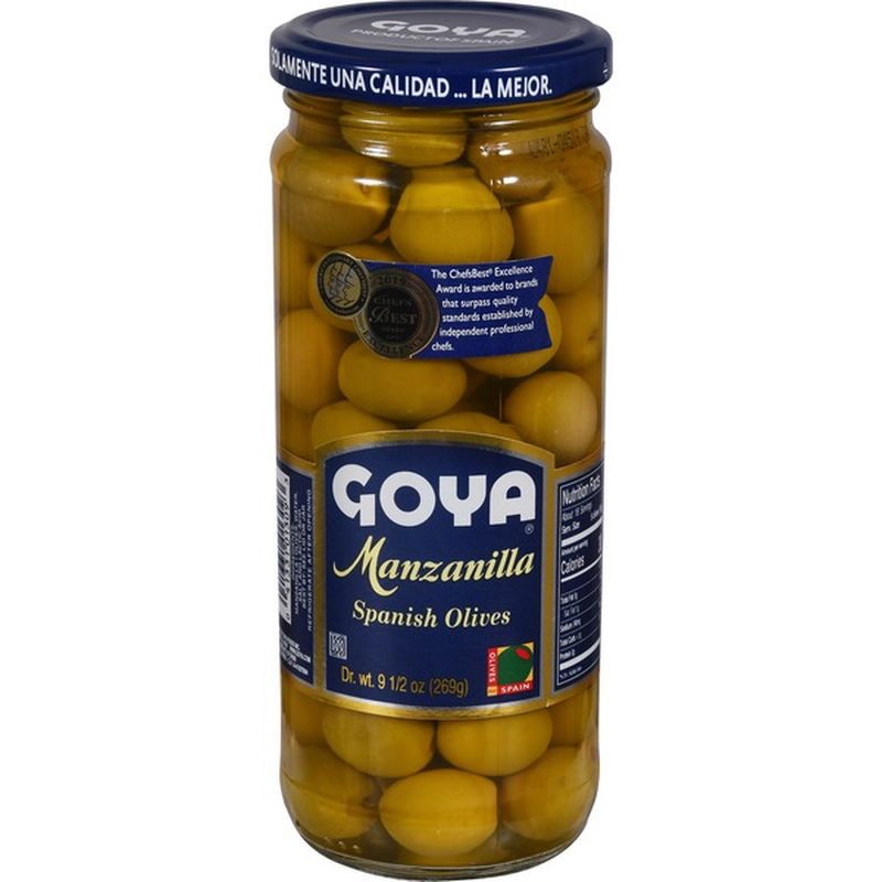 Goya Manzanilla Spanish Olives (9.5 oz) from FoodsCo - Instacart