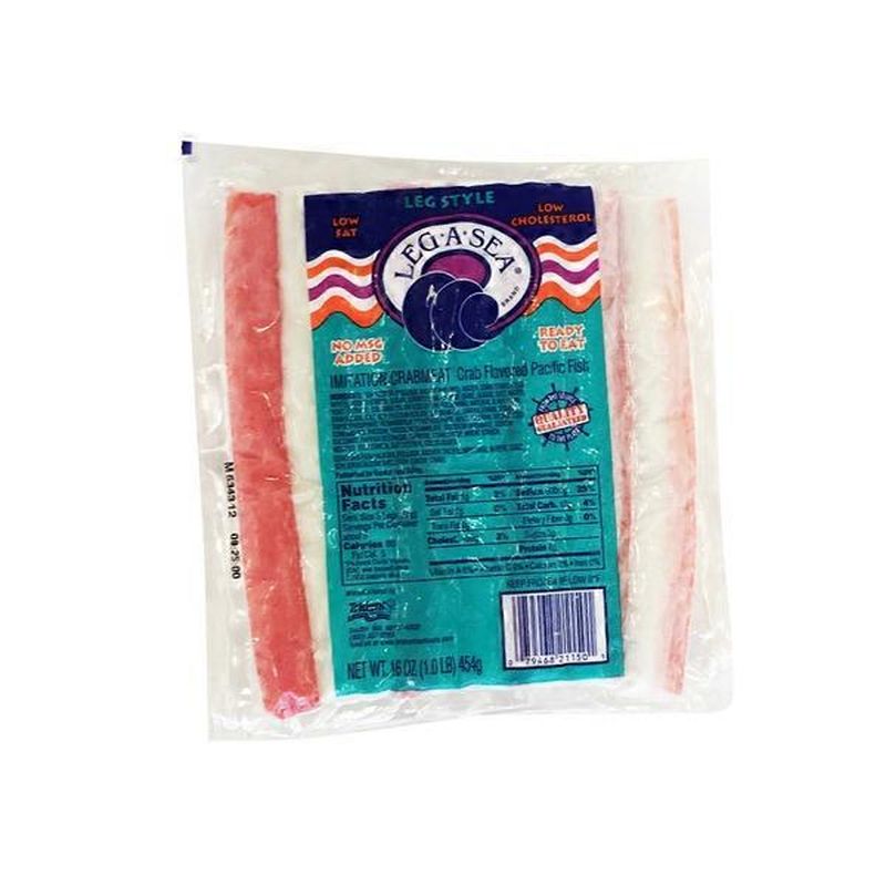 LegASea Imitation Crabmeat Leg Style (1 lb) Instacart