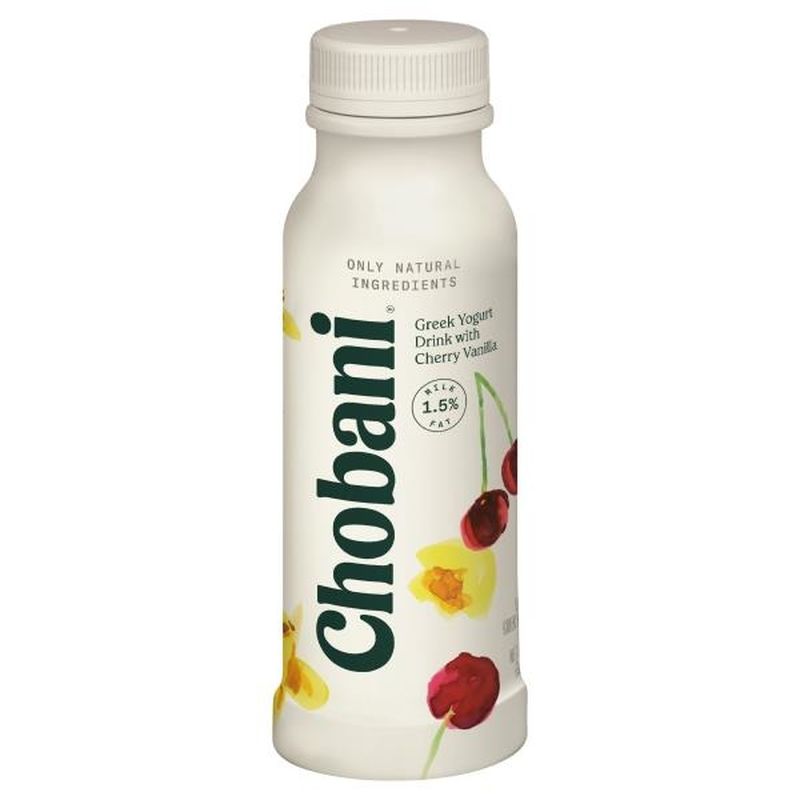 Chobani Greek Yogurt Drink with Cherry Vanilla (7 fl oz) from Publix