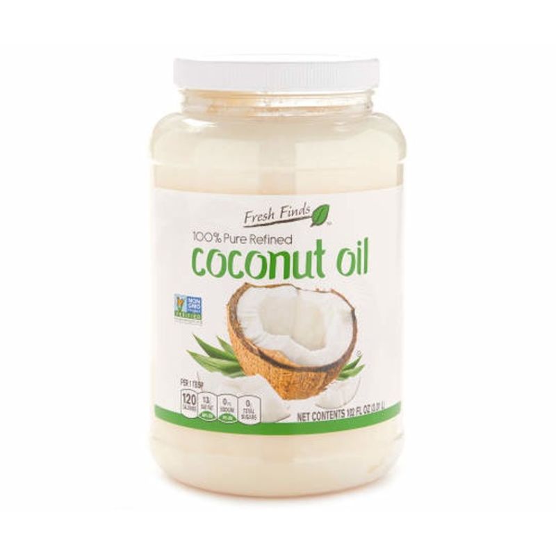 Fresh Finds Pure Refined Coconut Oil Oz Instacart