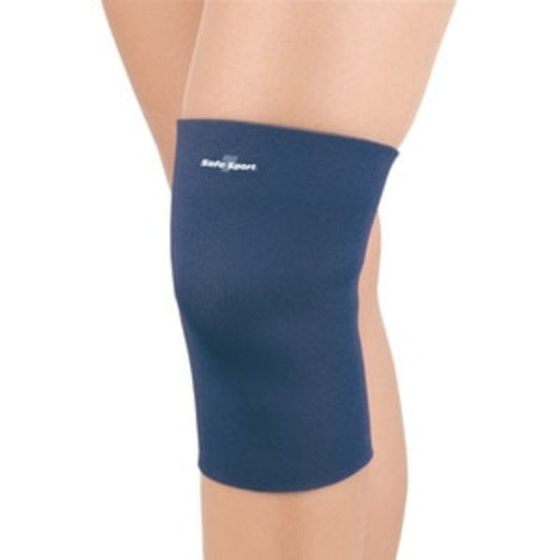 Safe-T-Sport Extra Large Navy Neoprene Closed Patella Knee Sleeve