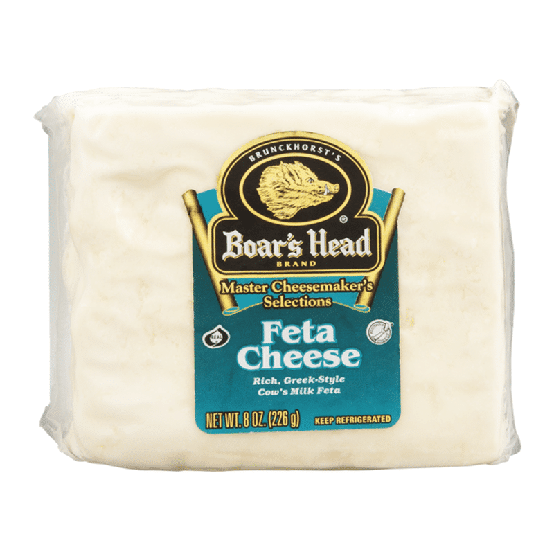 Boar's Head Cheese, All Natural, Creamy, Feta (8 oz) from Giant Food