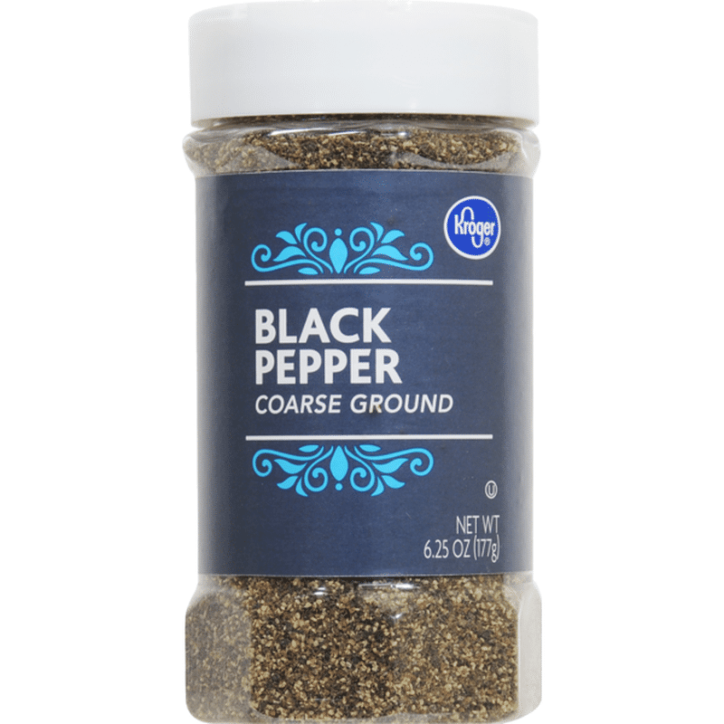 Kroger Black Pepper Coarse Ground