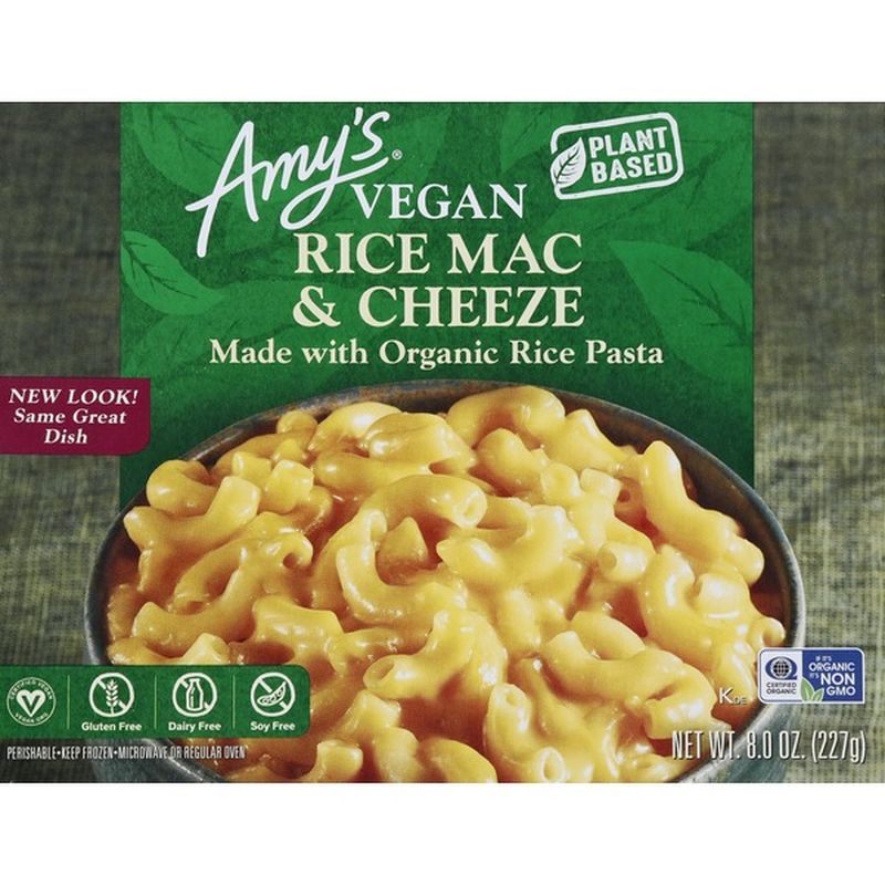 Amy S Gluten And Dairy Free Rice Mac Cheese 8 Oz From Rainbow Grocery Instacart