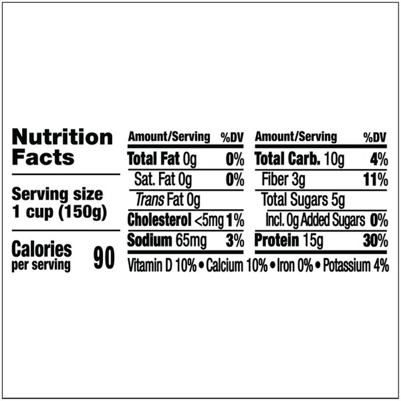 Oikos Triple Zero Peach Greek Yogurt (5.3 oz) from HyVee Instacart