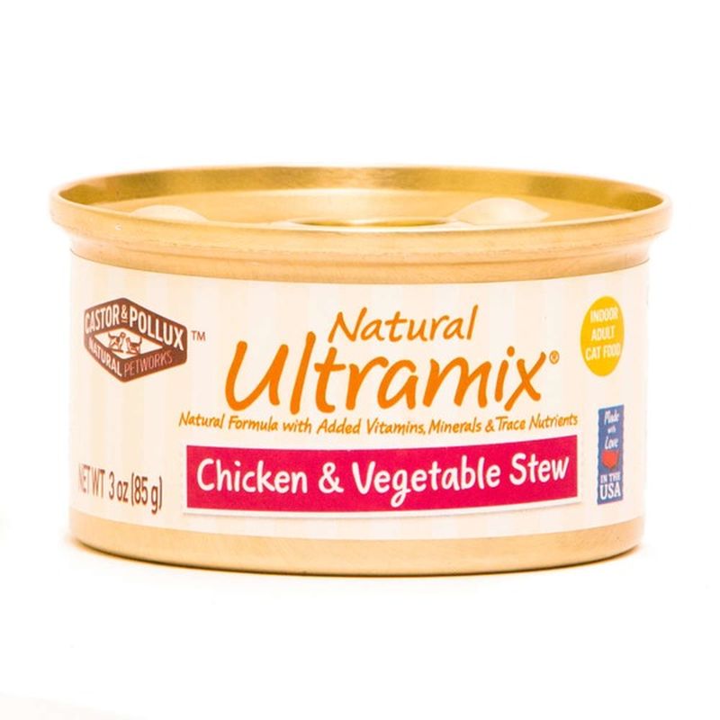 Castor & Pollux Natural Ultramix Chicken & Vegetable Stew Cat Food