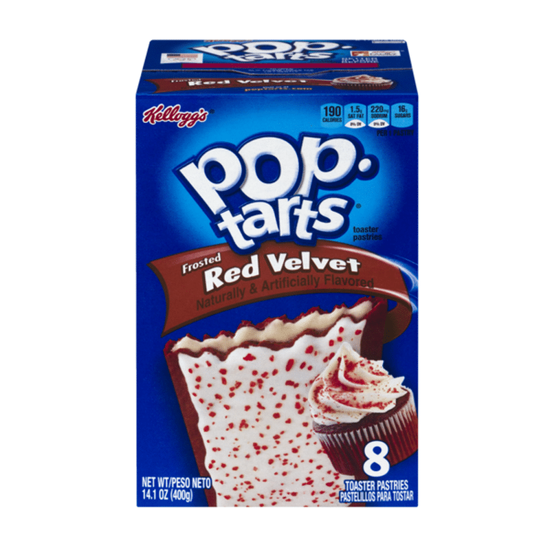 Kellogg's PopTarts Frosted Red Velvet Toaster Pastries (14.1 oz) from