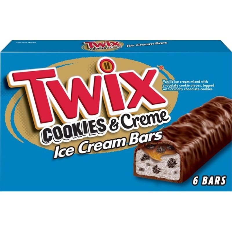 Twix Ice Cream Bars Cookies Creme 6 Each From Kroger Instacart