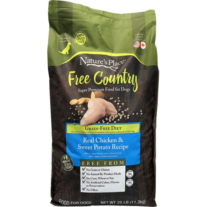 nature's place real country dog food