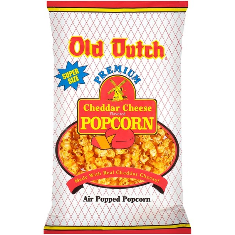 Old Dutch Premium Cheddar Cheese Popcorn 12 Oz Instacart