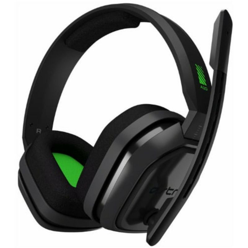 Astro Gray & Green A10 Headset for Xbox One