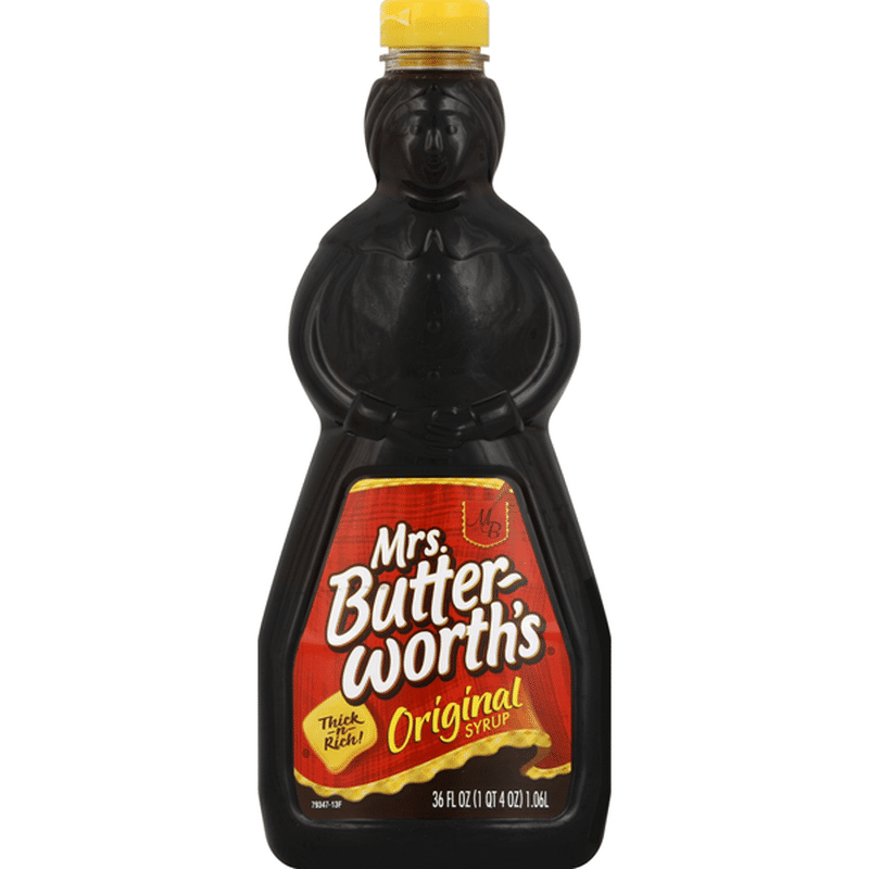 Mrs Butterworths Syrup Original 36 Oz Instacart