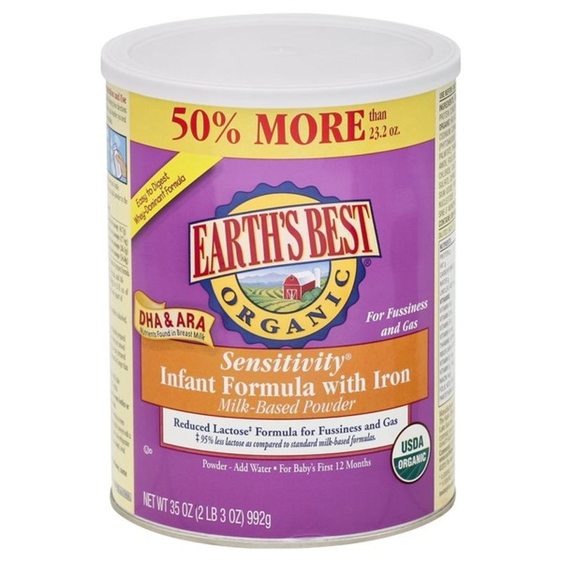 Earth’s Best Infant Formula with Iron (35 oz) Delivery or Pickup Near