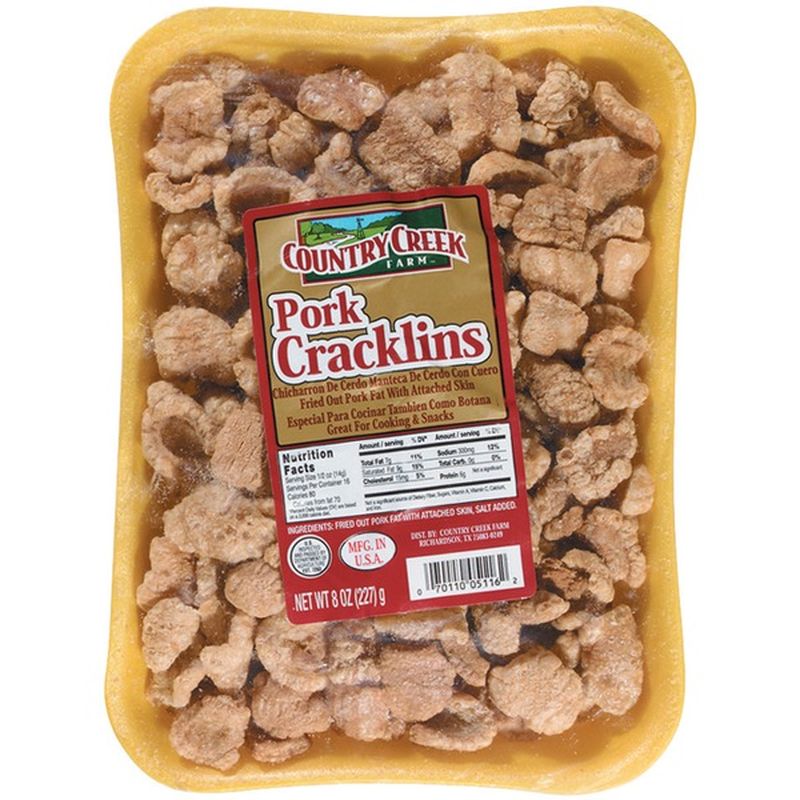 Country Creek Farm Pork Cracklins 8 Oz Instacart
