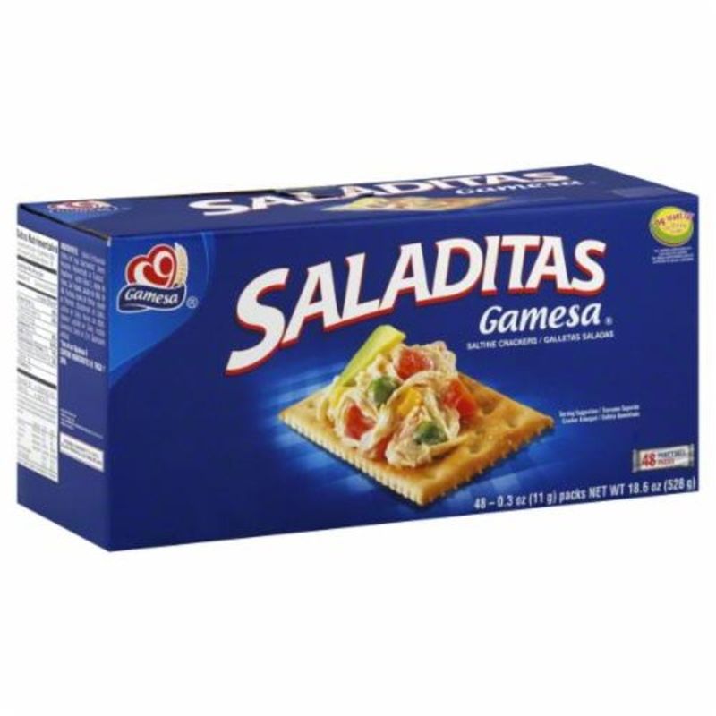 Gamesa Saladitas Saltine Crackers (18.6 oz) from FoodsCo Instacart