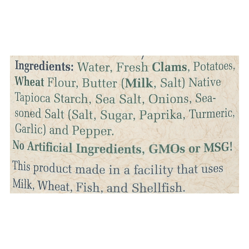 Bar Harbor Clam Chowder, New England Style, Condensed (15 ...