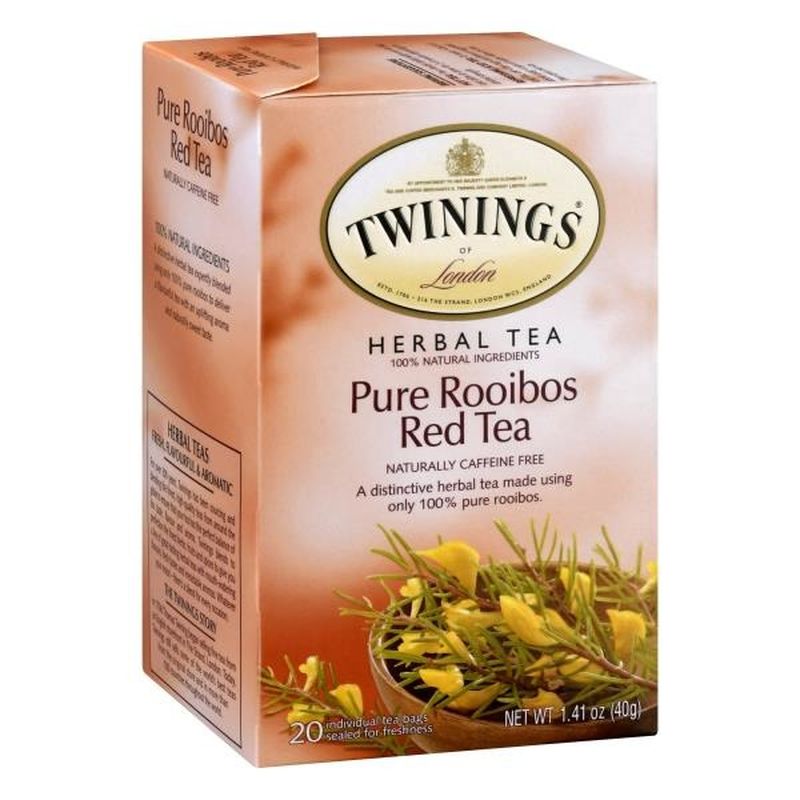 Twinings of London Pure Rooibos Herbal Tea (20 ct) from Publix Instacart