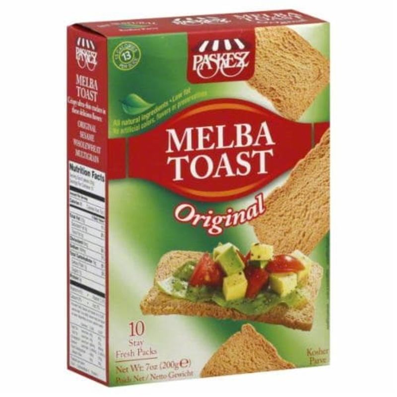 Paskesz Melba Toast Original 10 PK (7 oz) from Kroger