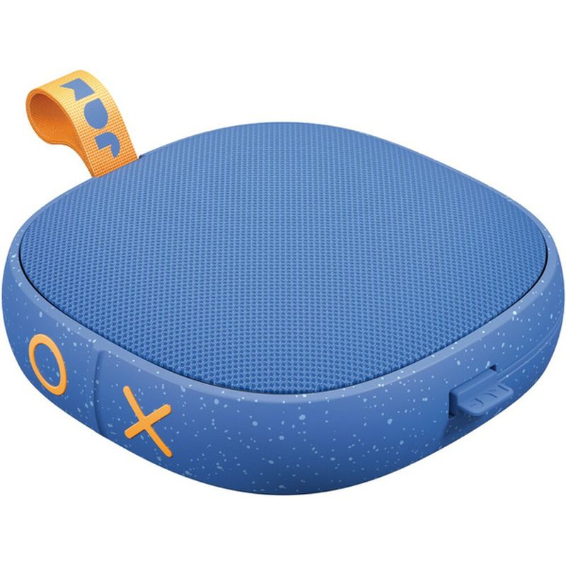 Jam 5.24" X 5.2" Blue Hang Tight Bluetooth Wireless Speaker