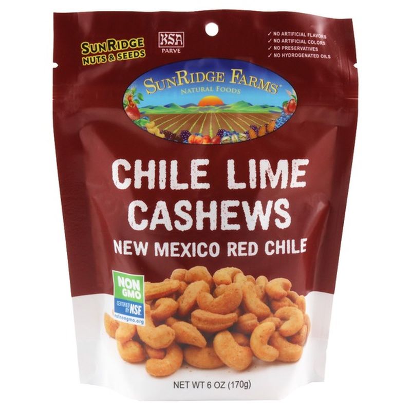 SunRidge Farms Chipotle Lime Chimayo Red Chile Almonds & Cashews
