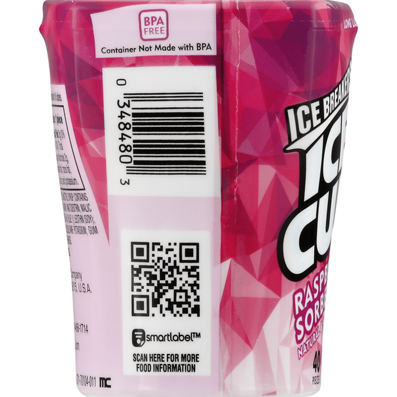 Ice Breakers Gum, Sugar Free, Raspberry Sorbet (40 each) from Publix
